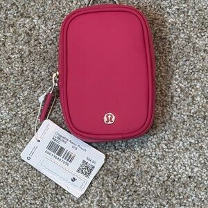 Lululemon Clippable Nano Pouch - pink